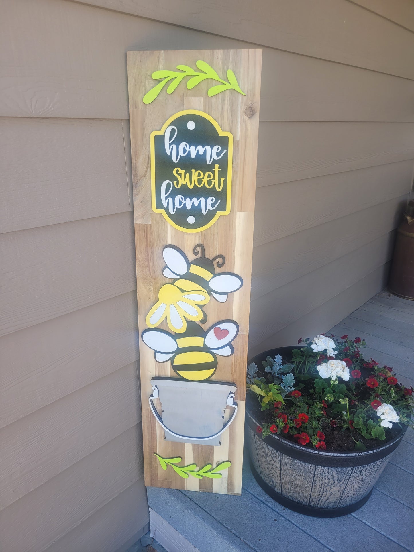 4ft Porch Sign Home Sweet Home