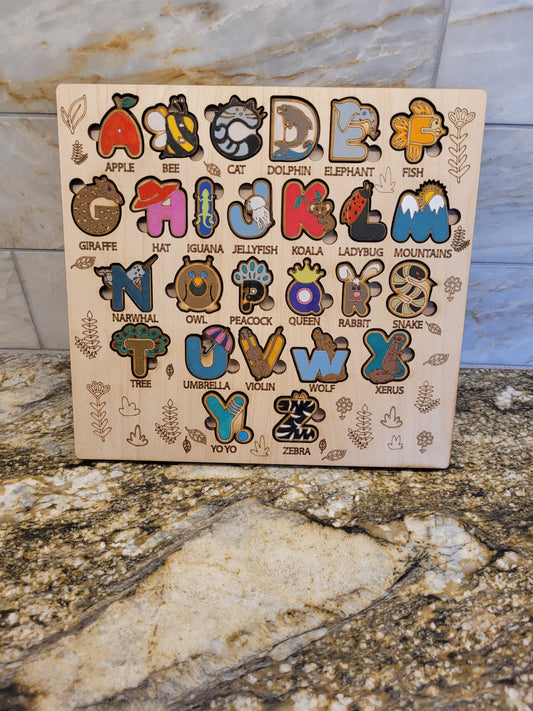 Alphabet puzzle