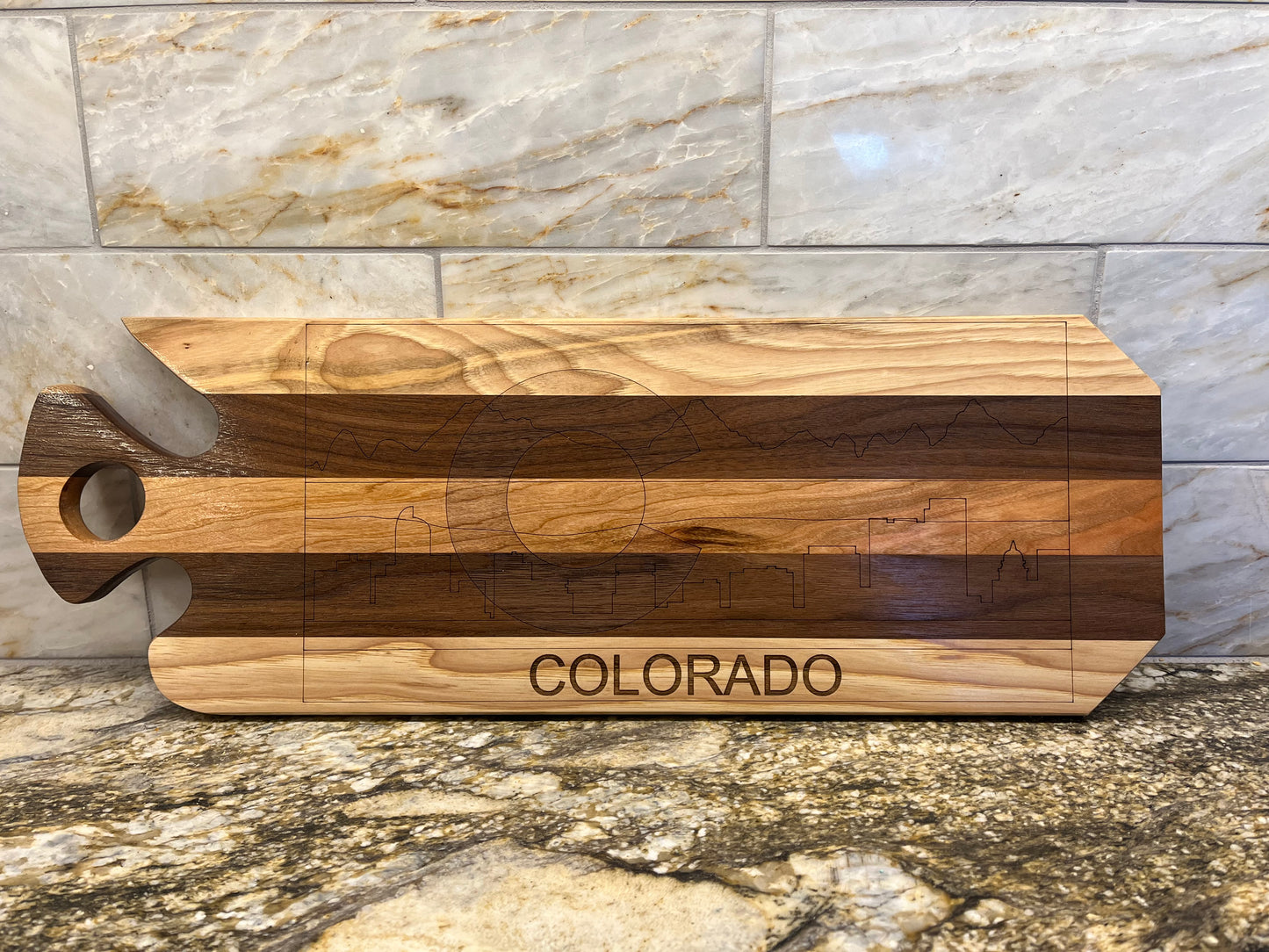 20" Colorado Charcuterie Board