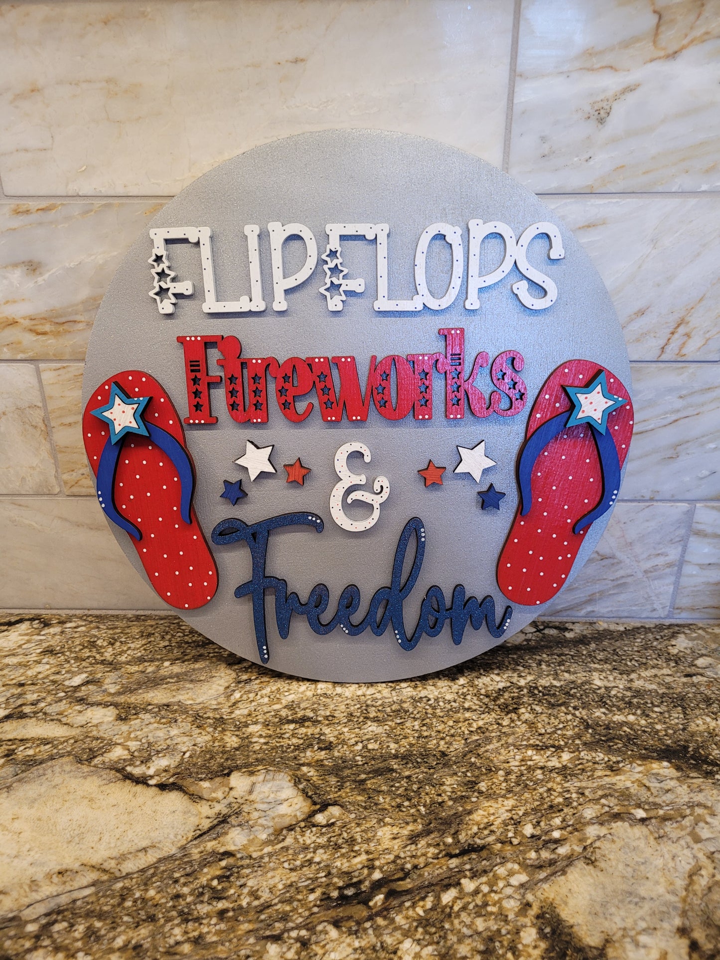 Flip Flop & Freedom 14"