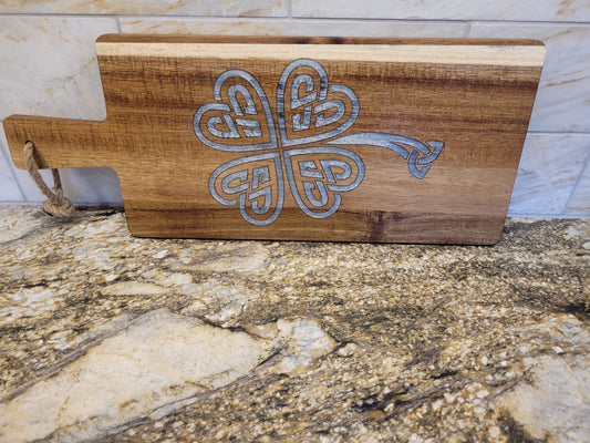 cutting board - Irish epoxy